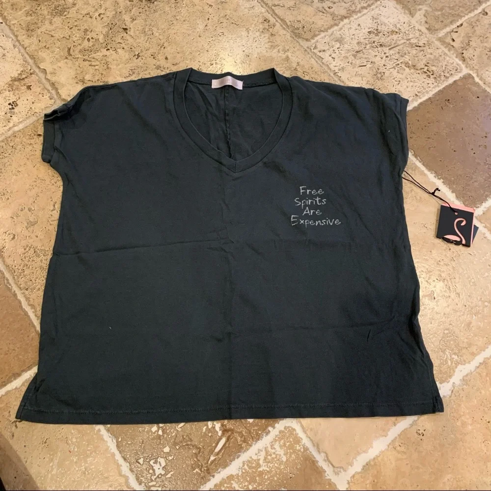 Sugar Brand Free Spirits are Expensive Tee Shirt Short Sleeve S